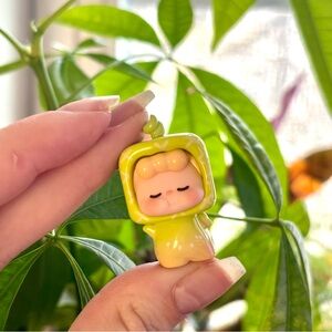 Melon Wuwu Fruit Booty Bean | Mini green melon figure | AMLLS